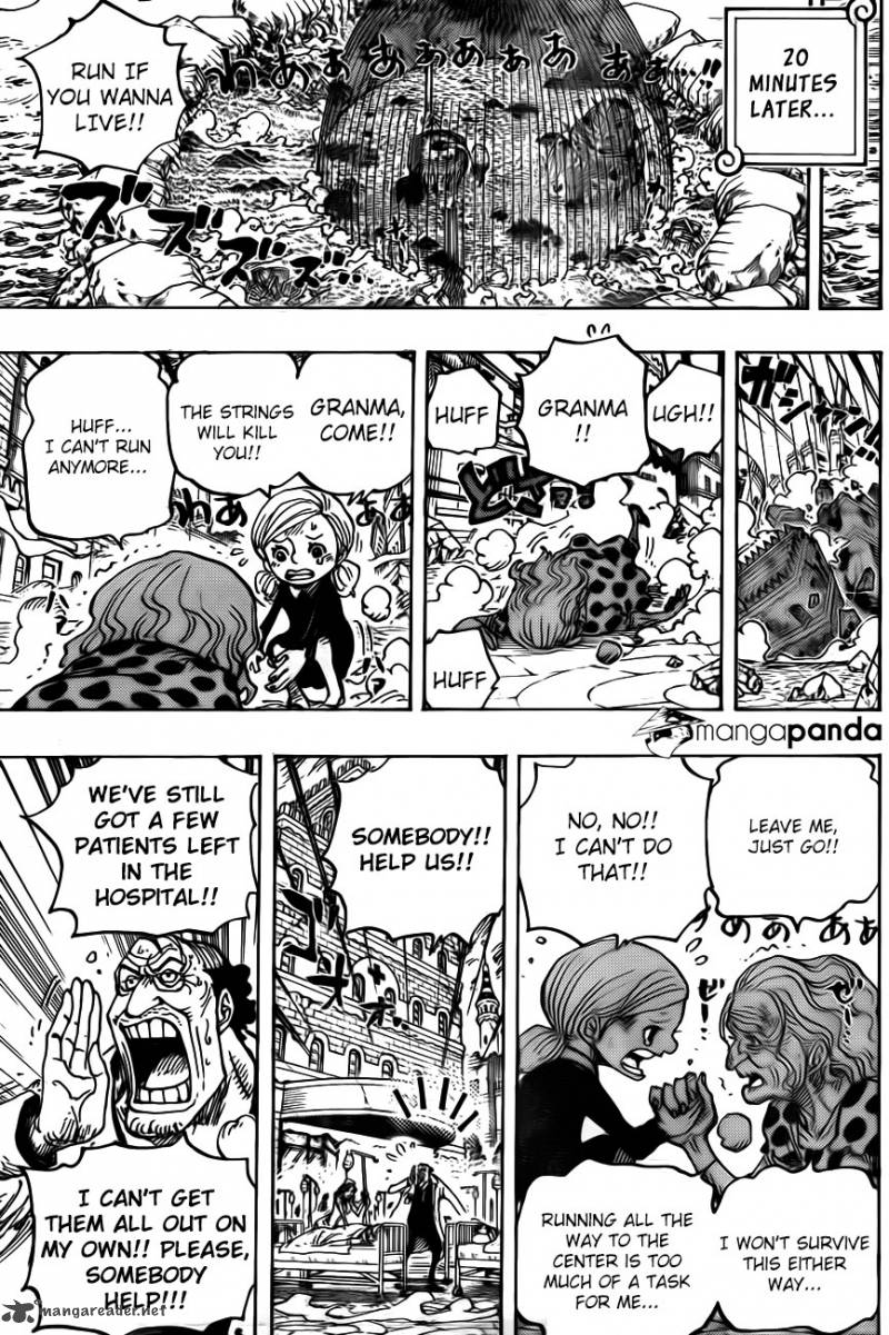 One Piece Chapter 785 page 9 - Chapter 785: Even If Your Legs Break