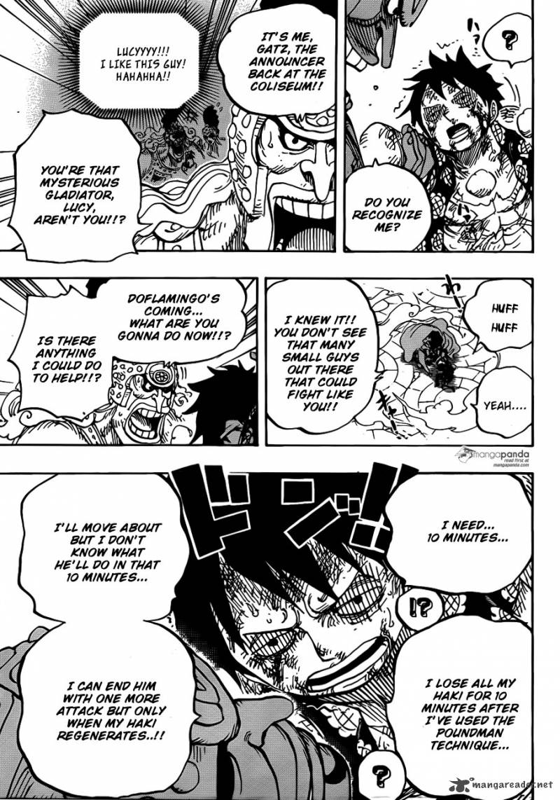 One Piece Chapter 786 page 12 - Chapter 786: Gatz