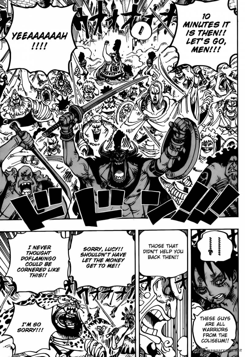 One Piece Chapter 786 page 14 - Chapter 786: Gatz