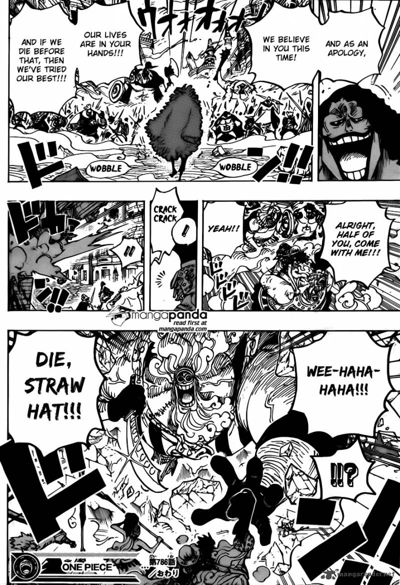One Piece Chapter 786 page 15 - Chapter 786: Gatz