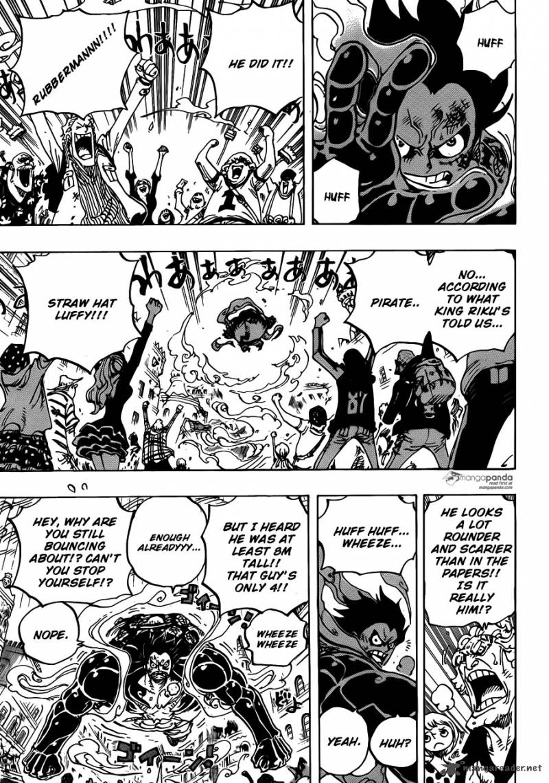 One Piece Chapter 786 page 3 - Chapter 786: Gatz