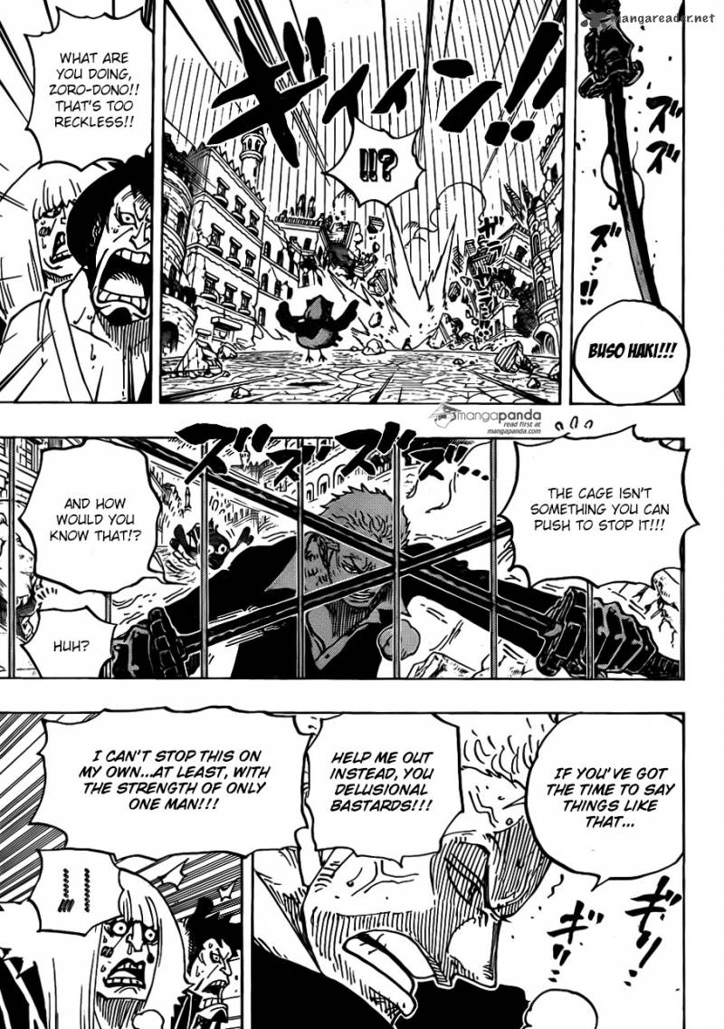 One Piece Chapter 787 page 10 - Chapter 787: 4 Minutes Before