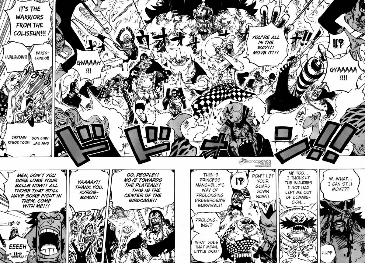 One Piece Chapter 787 page 13 - Chapter 787: 4 Minutes Before