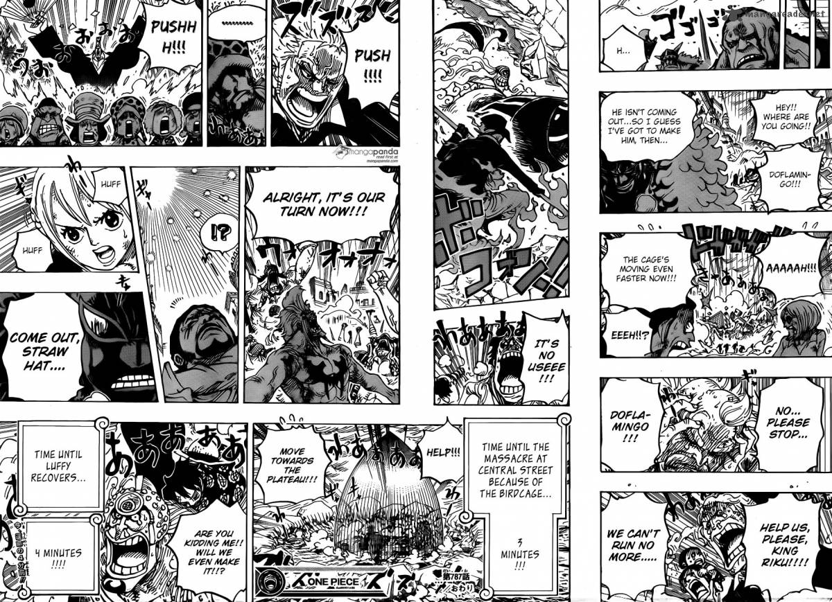 One Piece Chapter 787 page 14 - Chapter 787: 4 Minutes Before