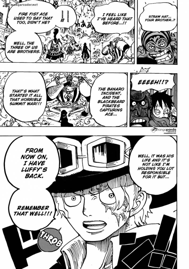 One Piece Chapter 787 page 3 - Chapter 787: 4 Minutes Before