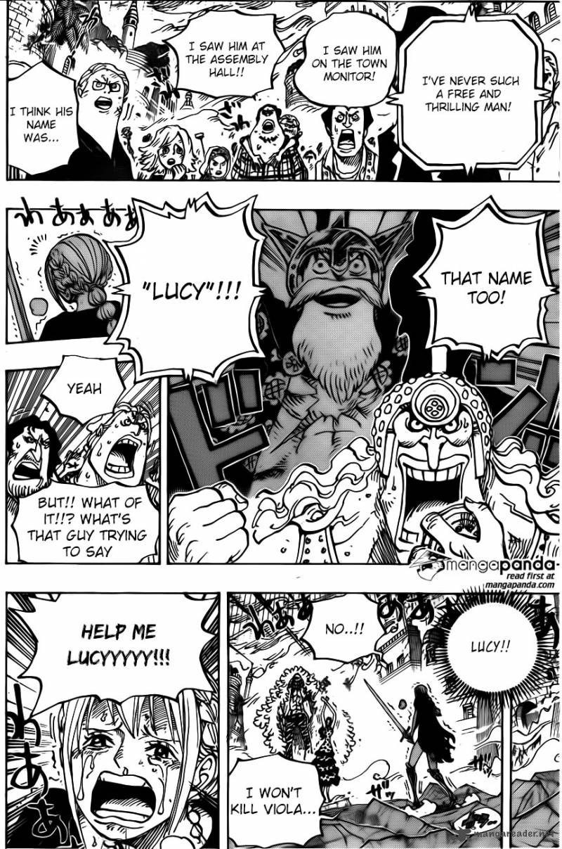 One Piece Chapter 789 page 10 - Chapter 789: Lucy!!