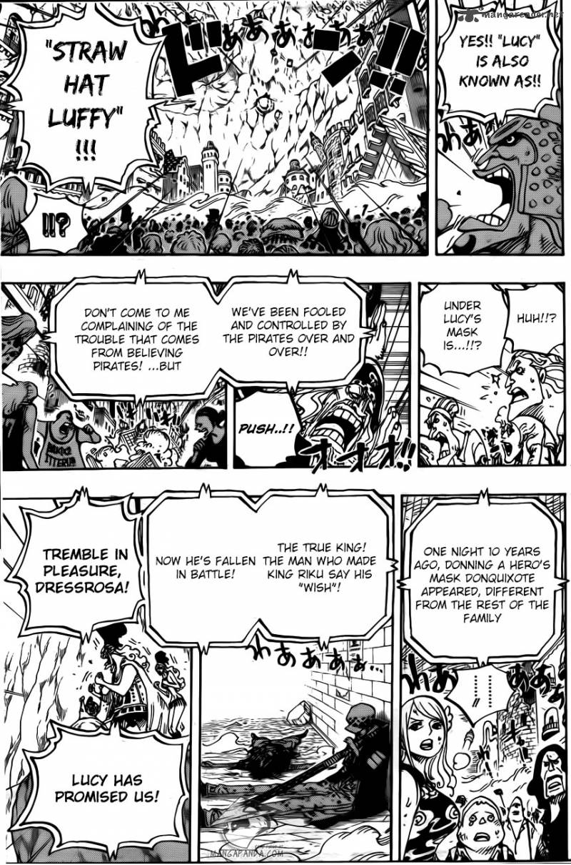 One Piece Chapter 789 page 11 - Chapter 789: Lucy!!