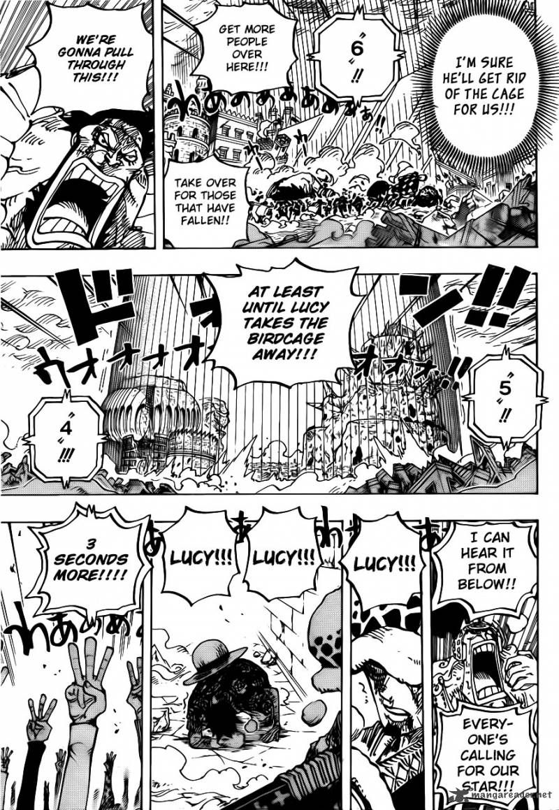 One Piece Chapter 789 page 15 - Chapter 789: Lucy!!