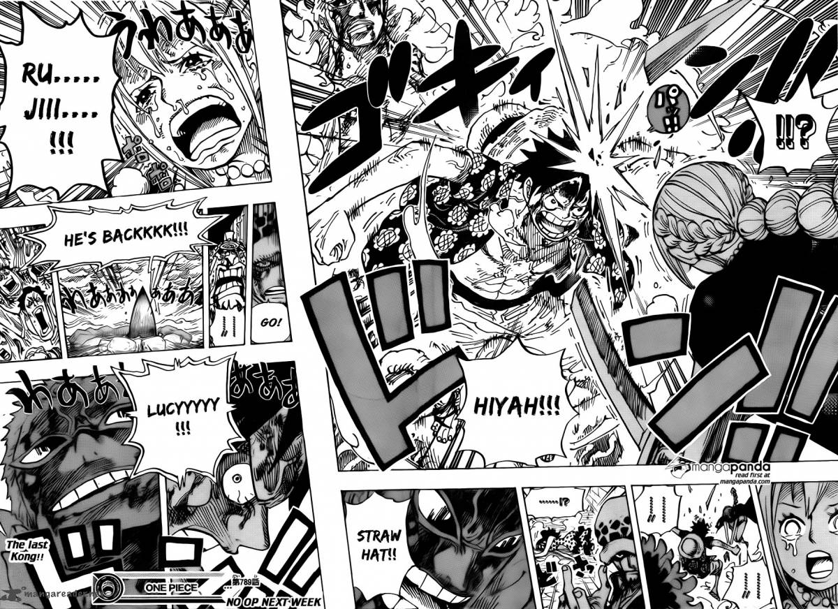 One Piece Chapter 789 page 18 - Chapter 789: Lucy!!