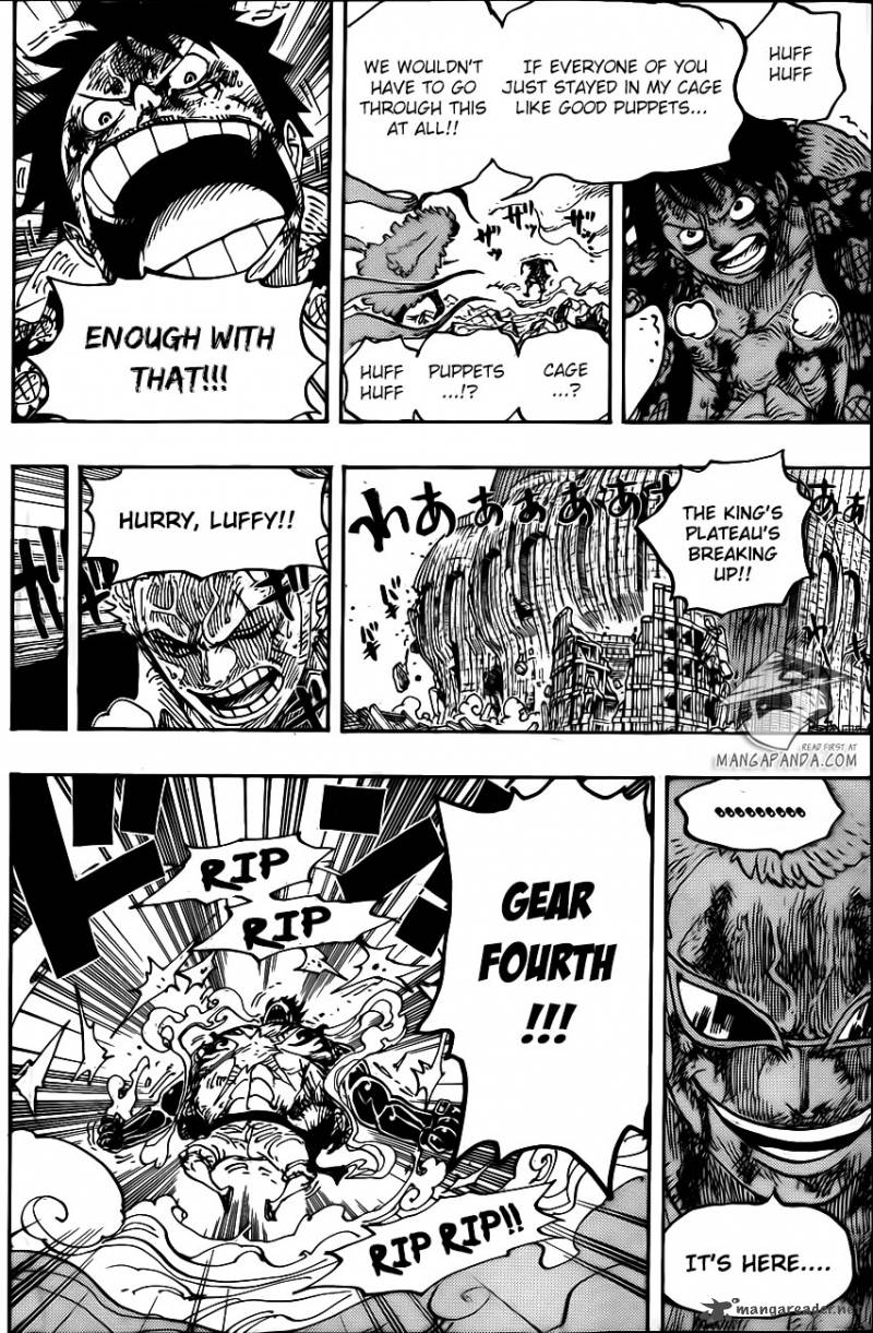 One Piece Chapter 790 page 11 - Chapter 790: Heaven and Earth