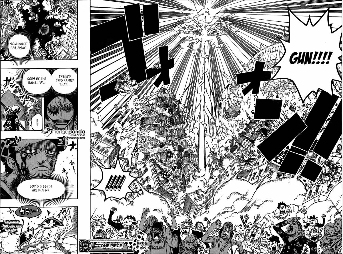 One Piece Chapter 790 page 16 - Chapter 790: Heaven and Earth