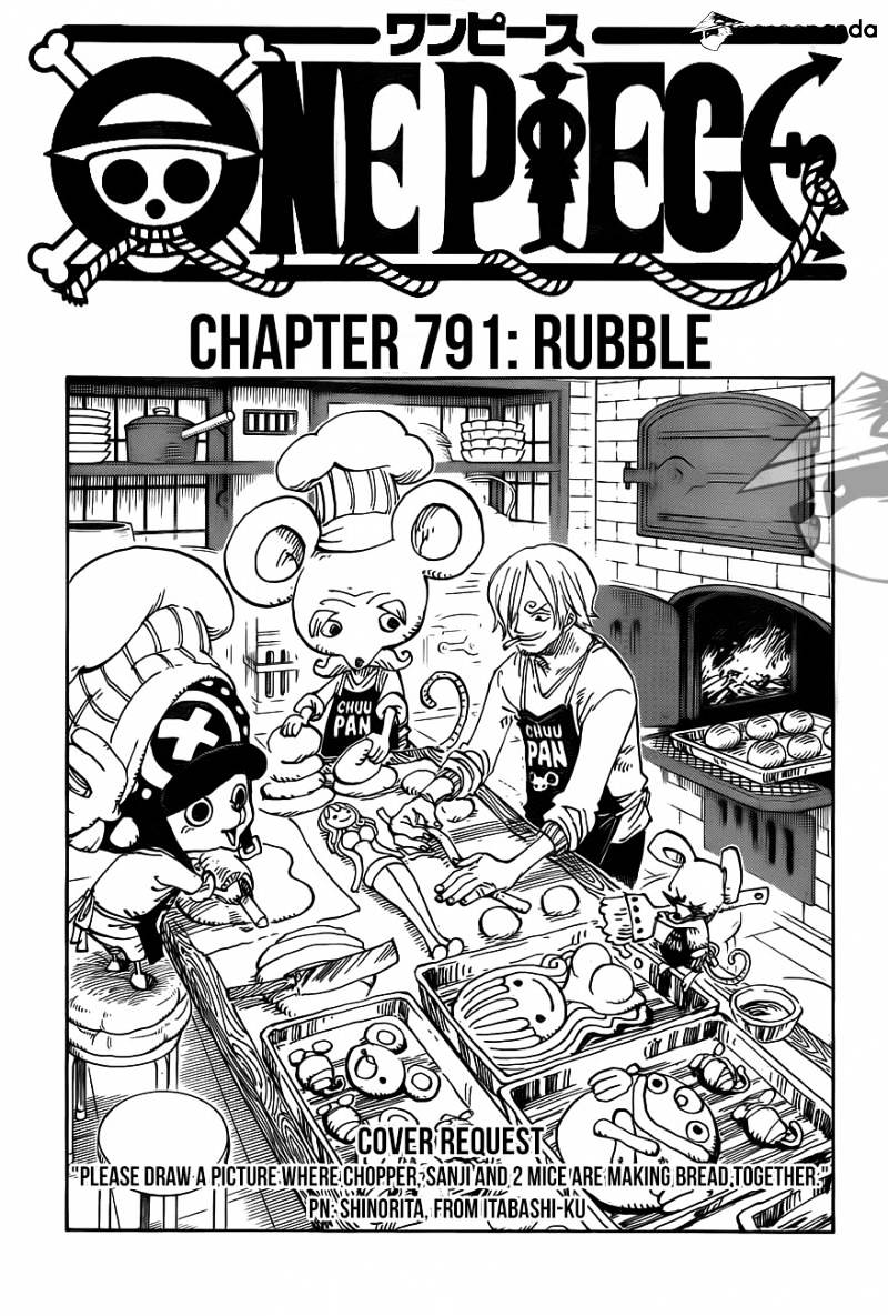 One Piece Chapter 791 page 1 - Chapter 791: Rubble