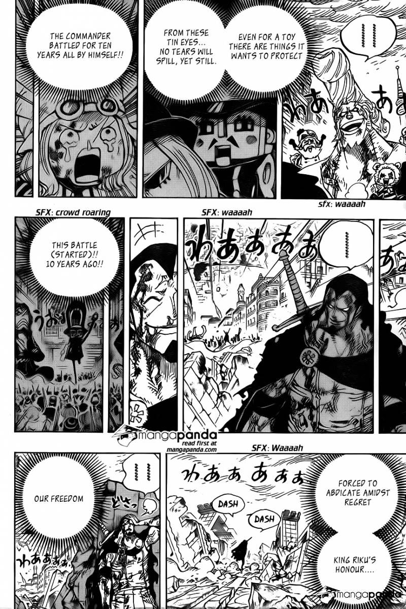 One Piece Chapter 791 page 14 - Chapter 791: Rubble