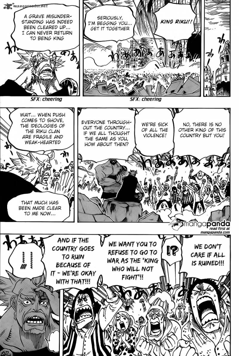 One Piece Chapter 792 page 11 - Chapter 792: Prostration