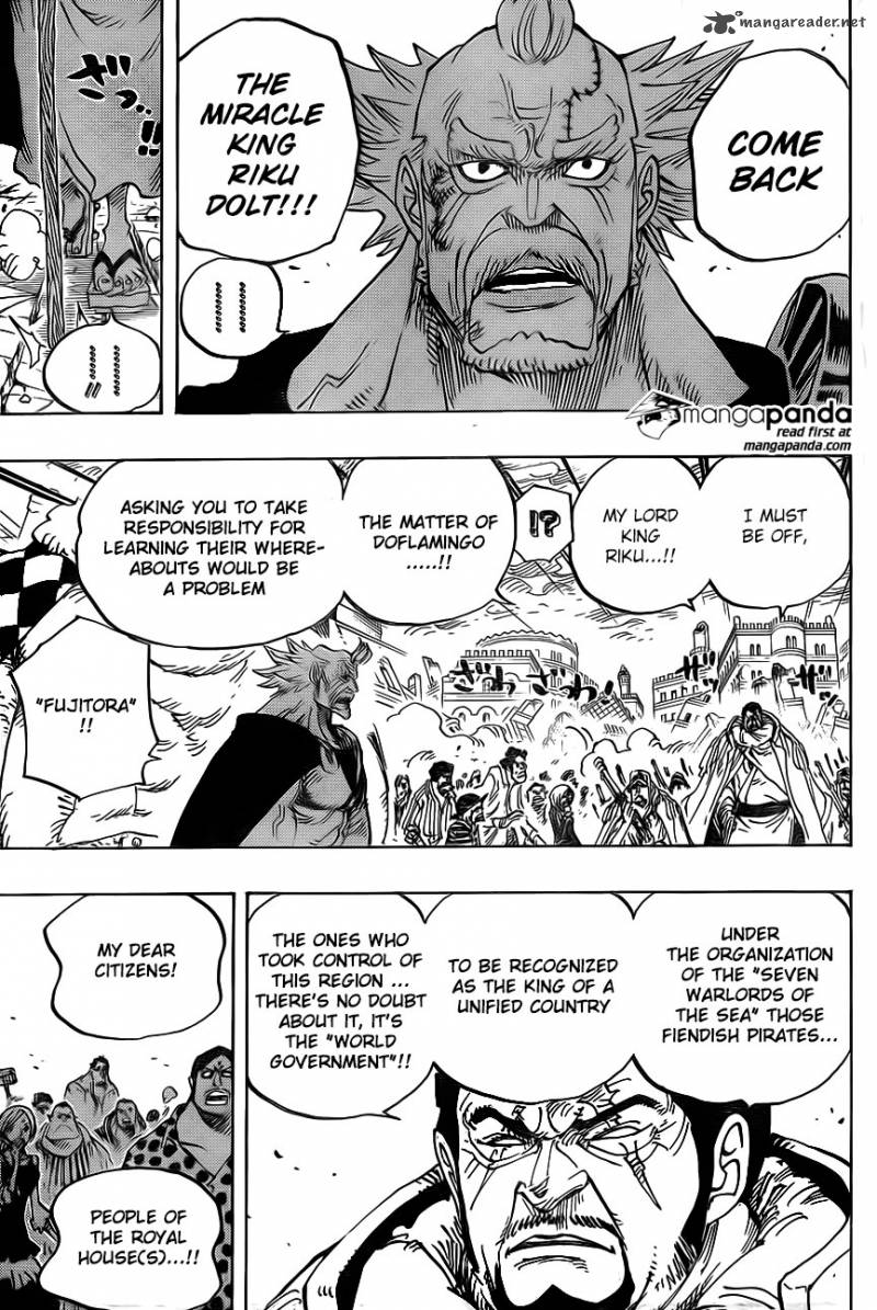 One Piece Chapter 792 page 13 - Chapter 792: Prostration