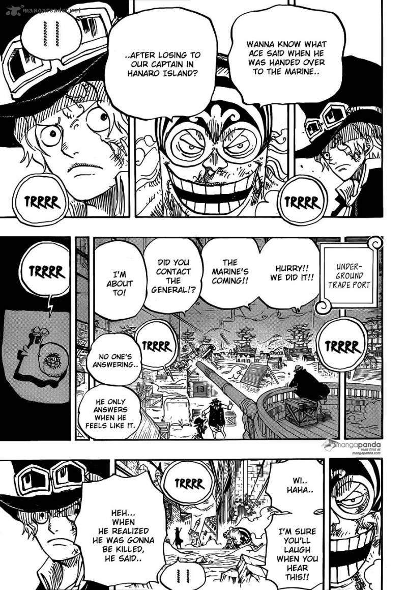One Piece Chapter 792 page 3 - Chapter 792: Prostration