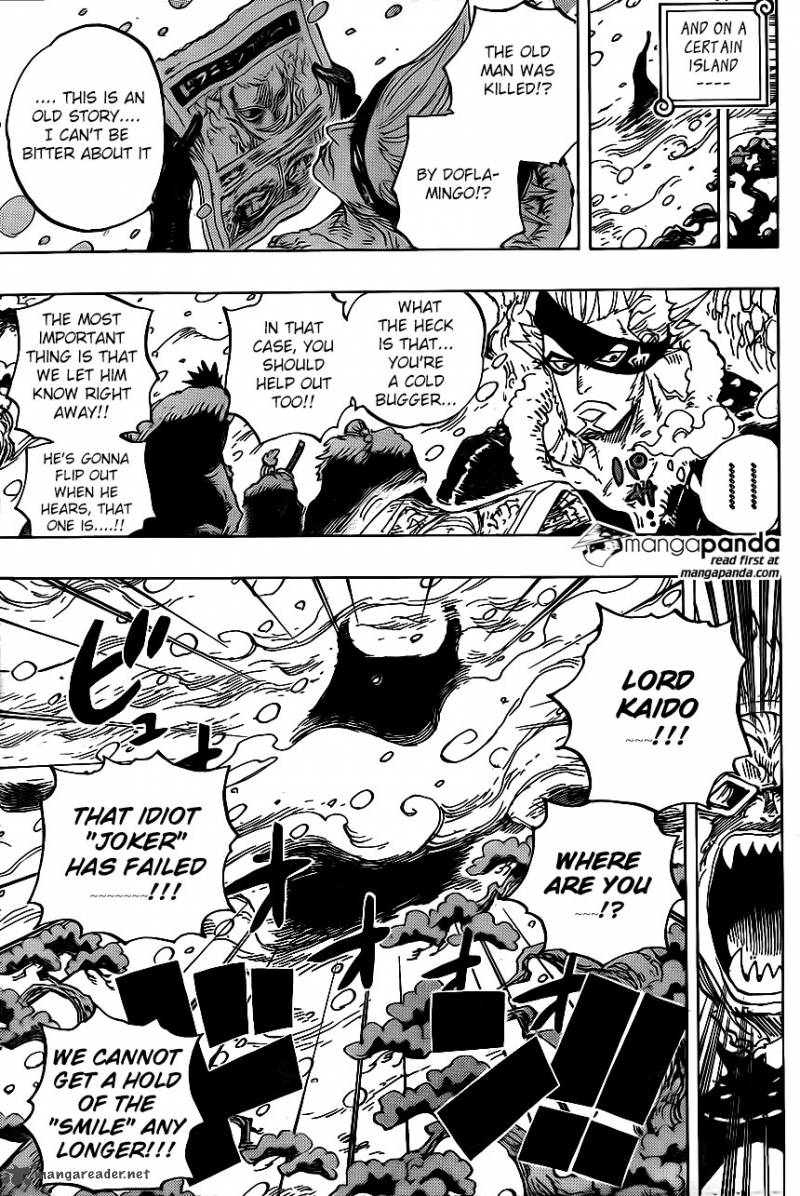 One Piece Chapter 793 page 11 - Chapter 793: Tiger and Dog