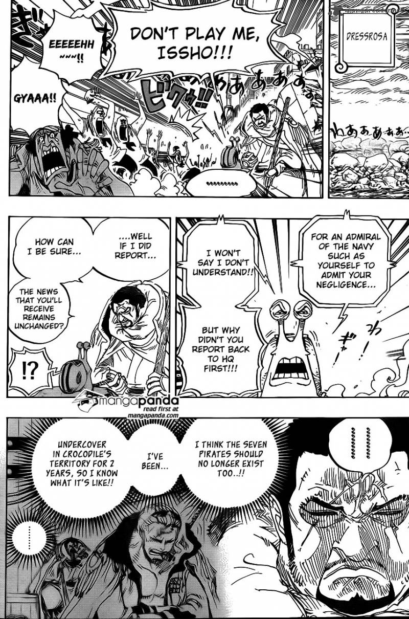 One Piece Chapter 793 page 12 - Chapter 793: Tiger and Dog