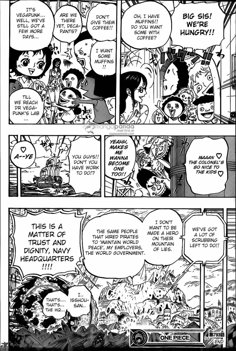 One Piece Chapter 793 page 14 - Chapter 793: Tiger and Dog