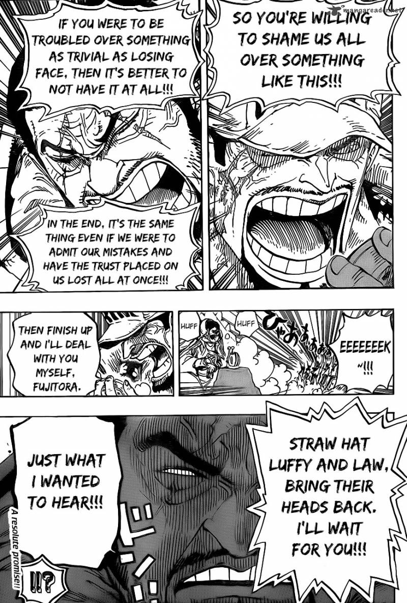 One Piece Chapter 793 page 15 - Chapter 793: Tiger and Dog