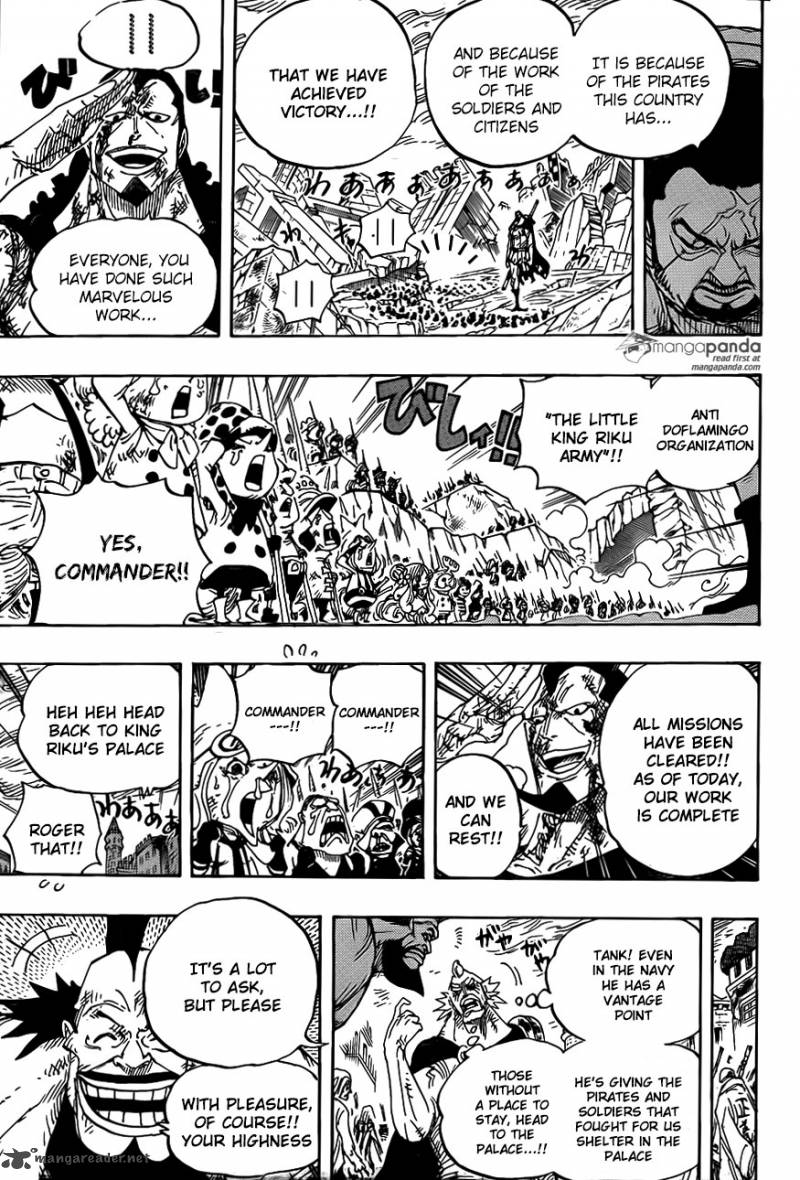 One Piece Chapter 793 page 3 - Chapter 793: Tiger and Dog