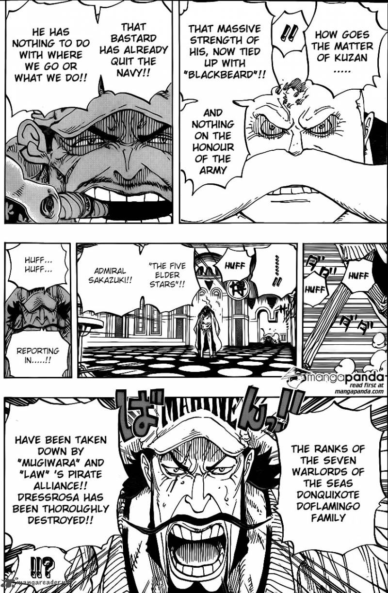 One Piece Chapter 793 page 6 - Chapter 793: Tiger and Dog