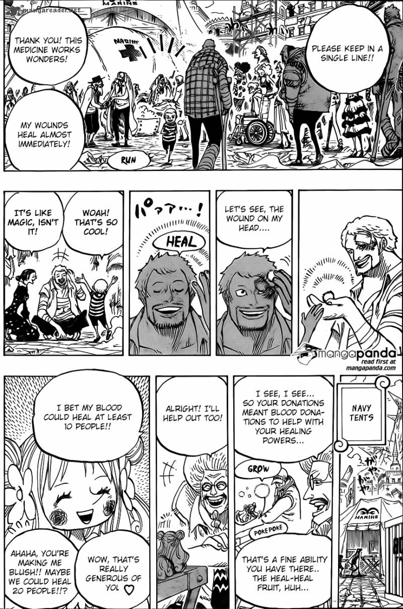 One Piece Chapter 796 page 10 - Chapter 796: Soldier-san's Conviction