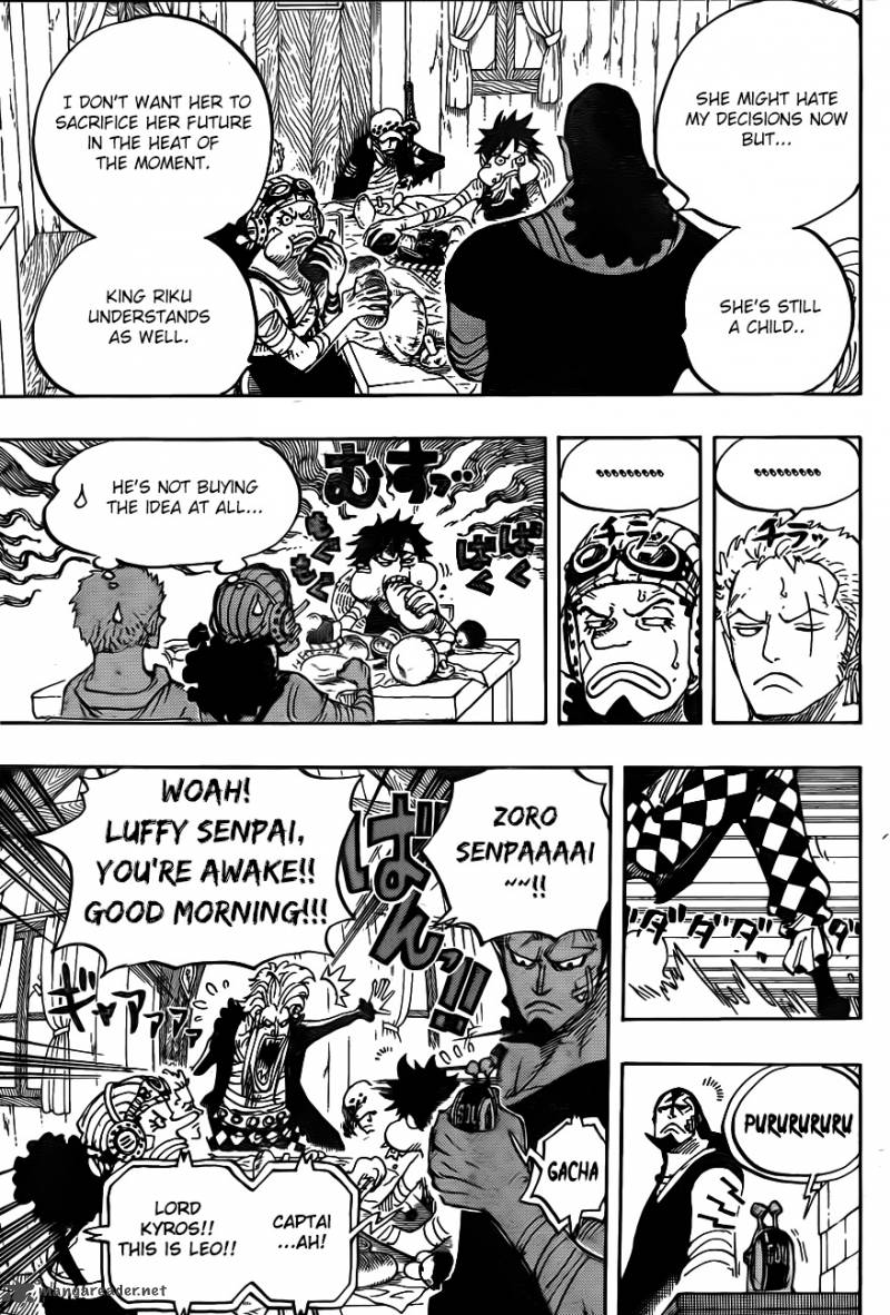 One Piece Chapter 796 page 13 - Chapter 796: Soldier-san's Conviction