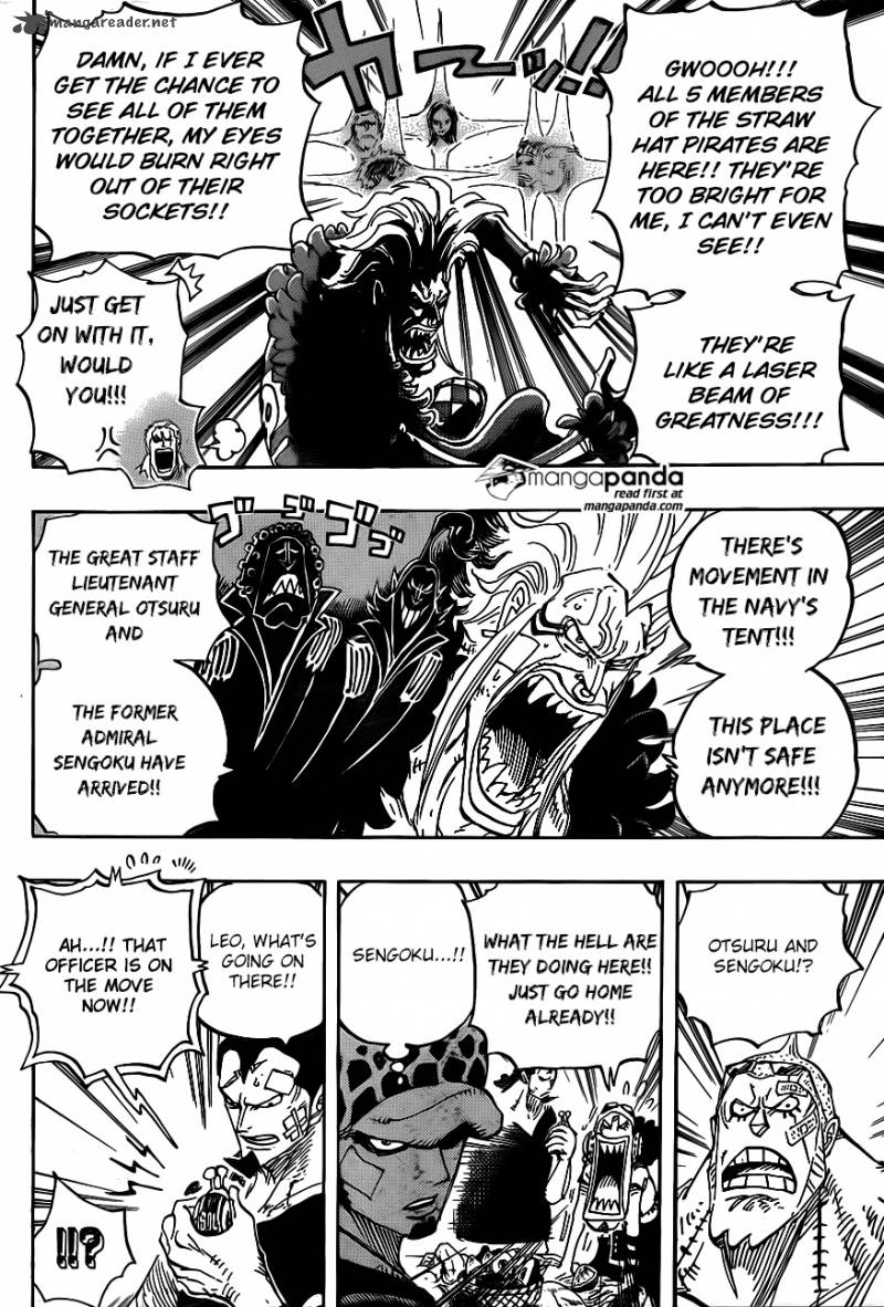 One Piece Chapter 796 page 14 - Chapter 796: Soldier-san's Conviction