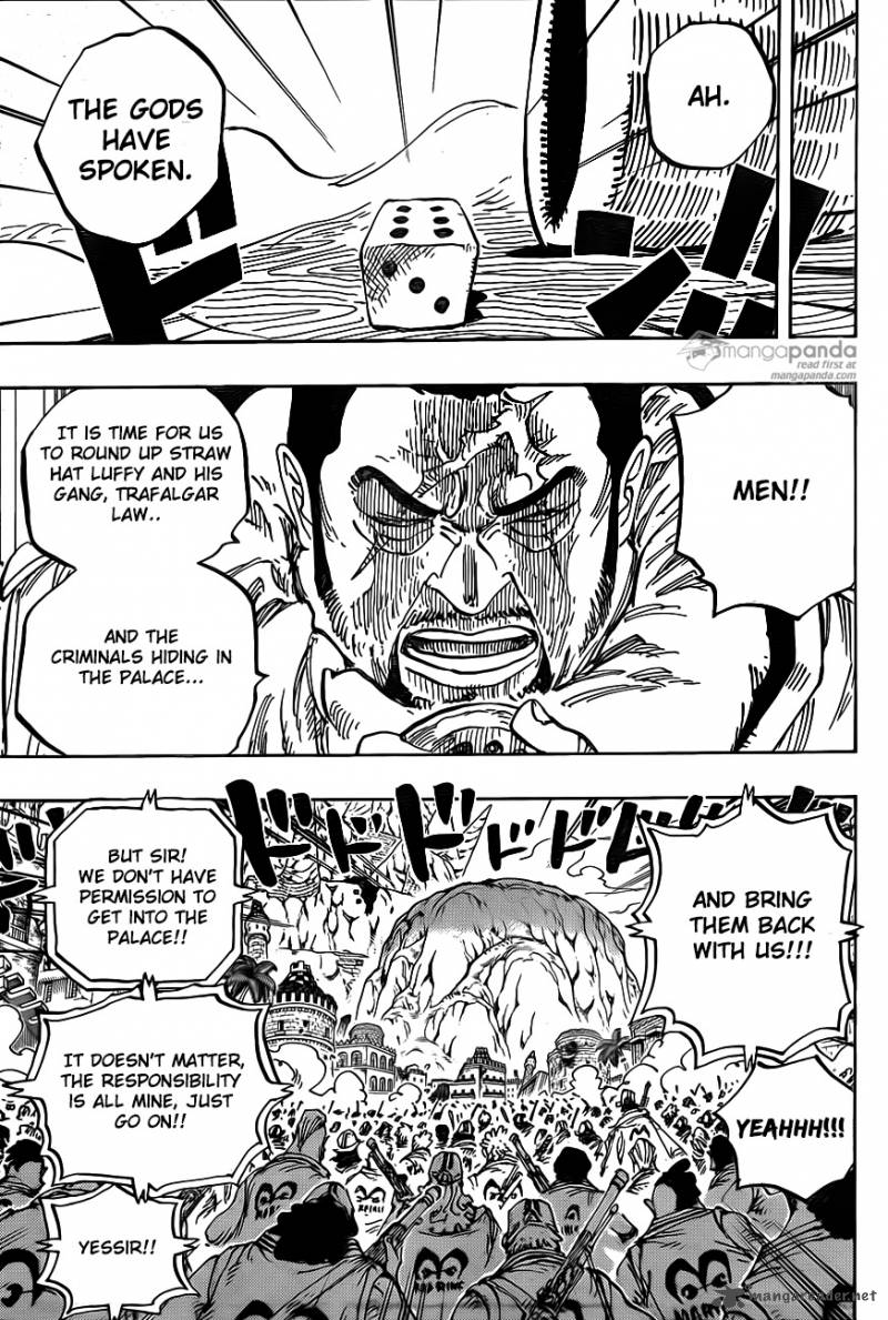 One Piece Chapter 796 page 15 - Chapter 796: Soldier-san's Conviction