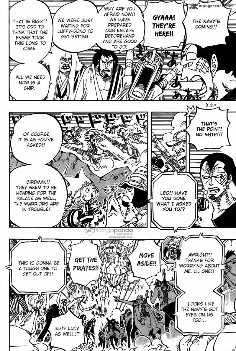 One Piece Chapter 796 page 16 - Chapter 796: Soldier-san's Conviction