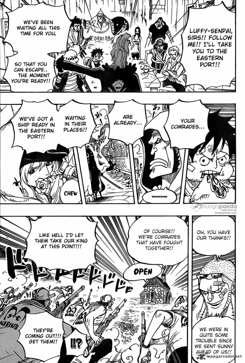 One Piece Chapter 796 page 17 - Chapter 796: Soldier-san's Conviction