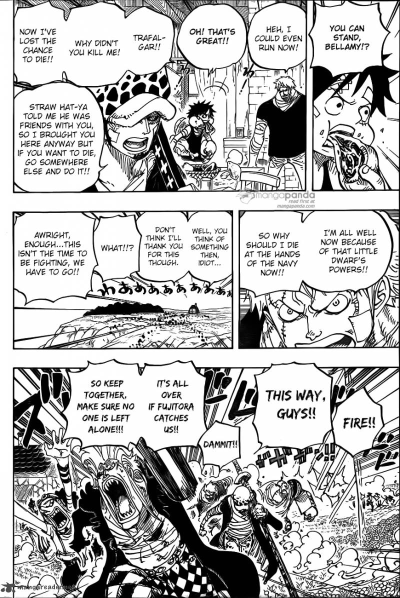 One Piece Chapter 796 page 18 - Chapter 796: Soldier-san's Conviction