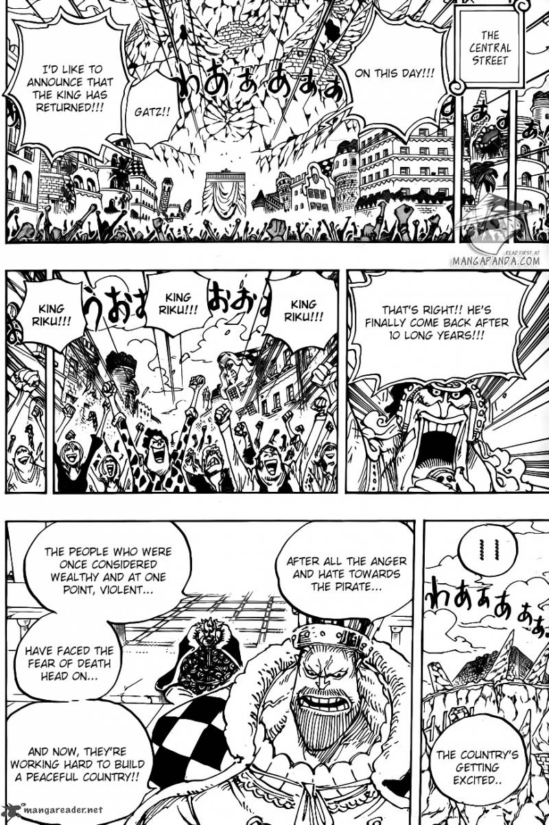 One Piece Chapter 796 page 6 - Chapter 796: Soldier-san's Conviction