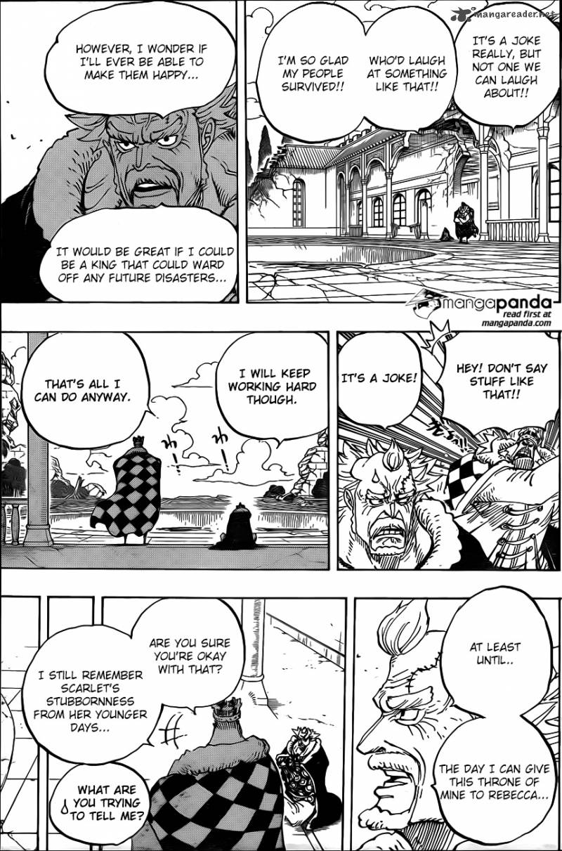 One Piece Chapter 796 page 7 - Chapter 796: Soldier-san's Conviction