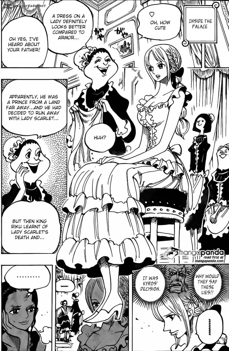 One Piece Chapter 796 page 8 - Chapter 796: Soldier-san's Conviction
