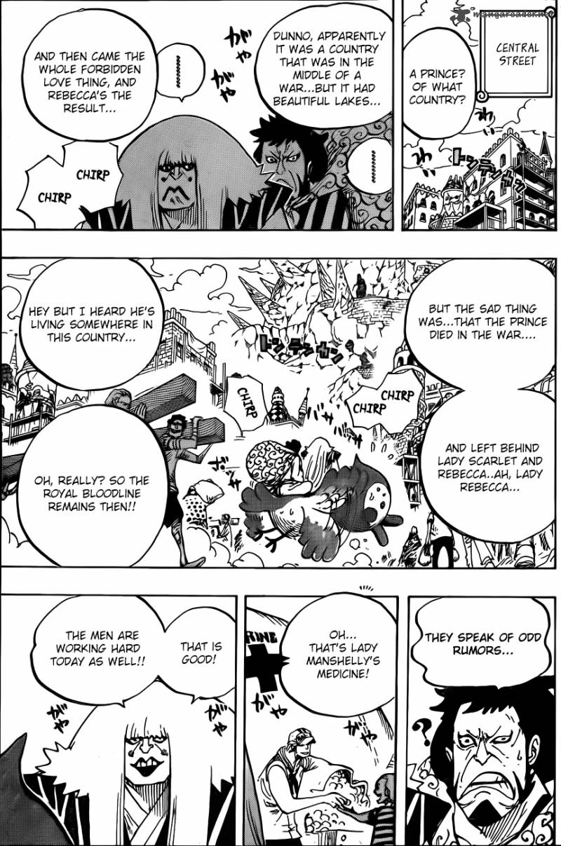 One Piece Chapter 796 page 9 - Chapter 796: Soldier-san's Conviction
