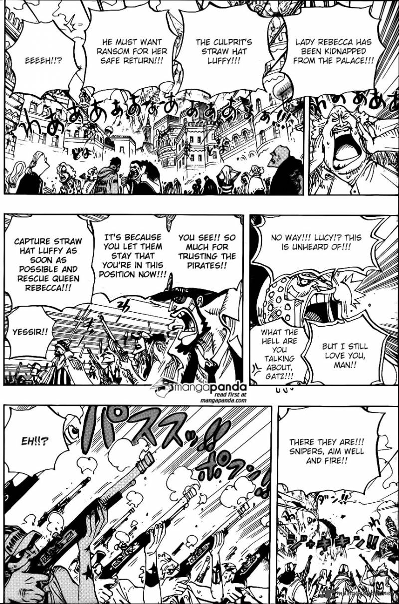 One Piece Chapter 797 page 10 - Chapter 797: Rebecca