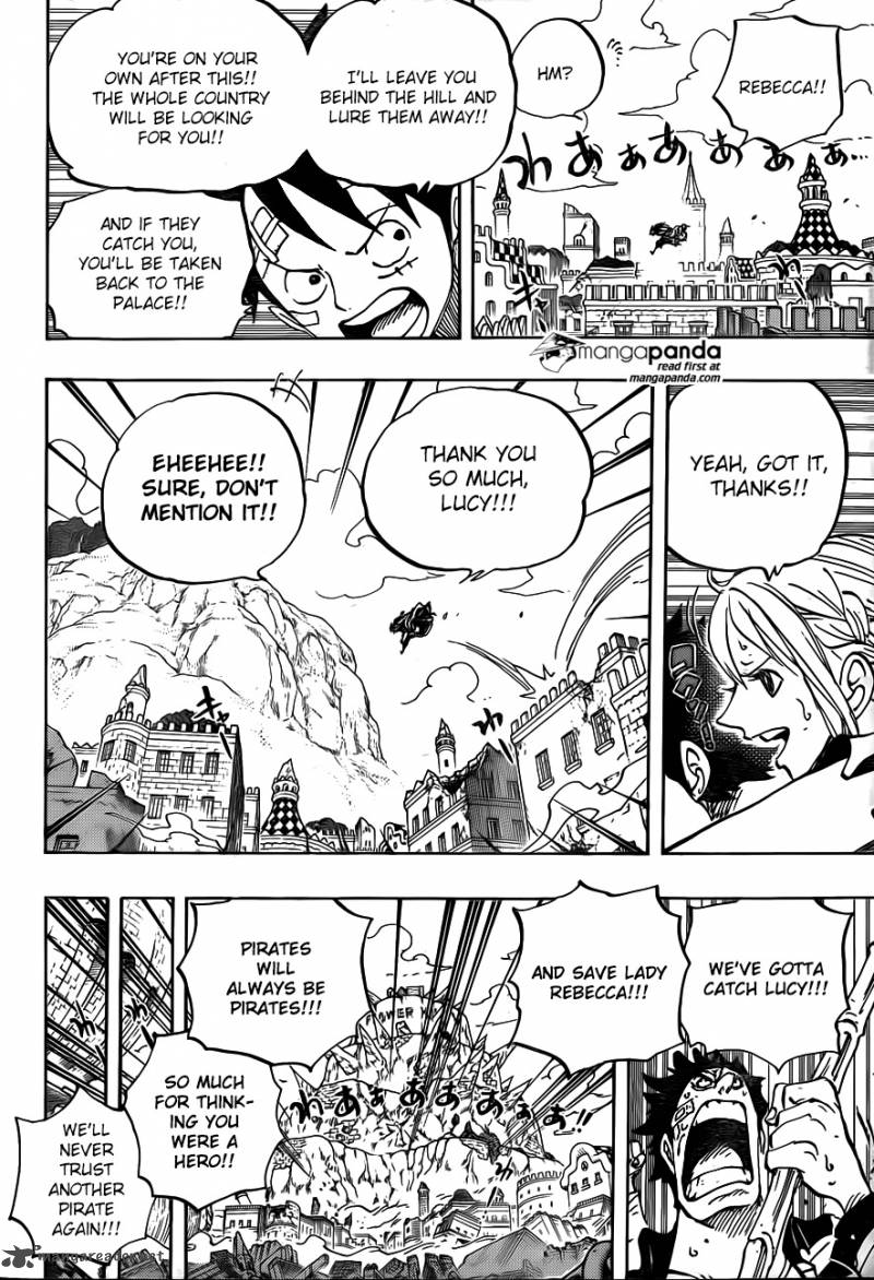 One Piece Chapter 797 page 12 - Chapter 797: Rebecca