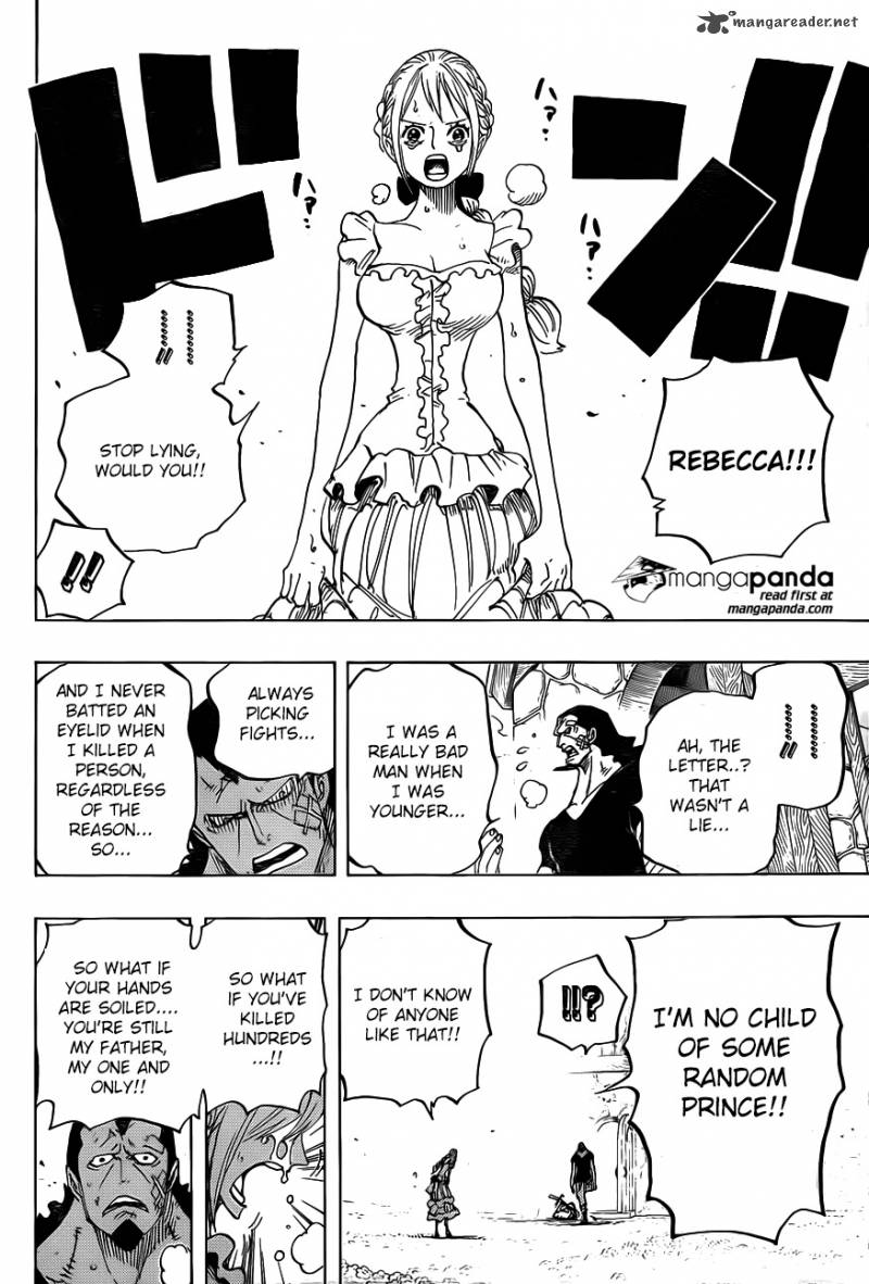 One Piece Chapter 797 page 14 - Chapter 797: Rebecca