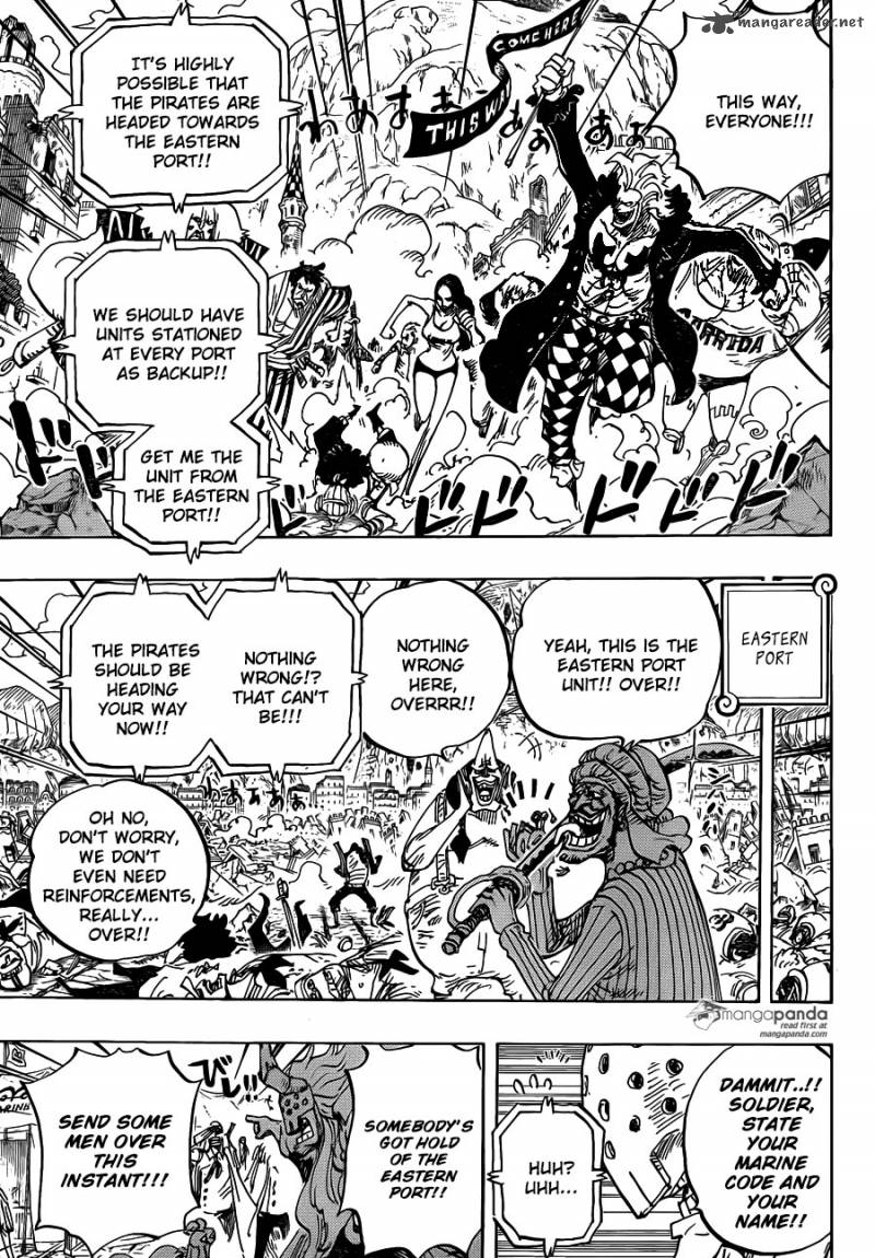 One Piece Chapter 797 page 3 - Chapter 797: Rebecca