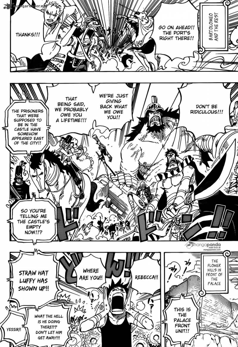 One Piece Chapter 797 page 4 - Chapter 797: Rebecca