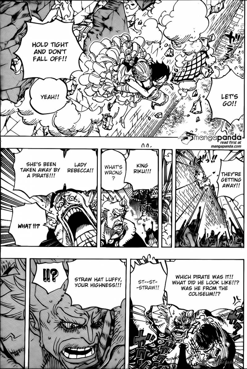 One Piece Chapter 797 page 9 - Chapter 797: Rebecca