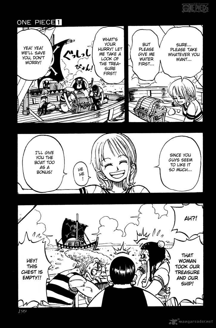 One Piece manga, chapter 8, page 12 of 23