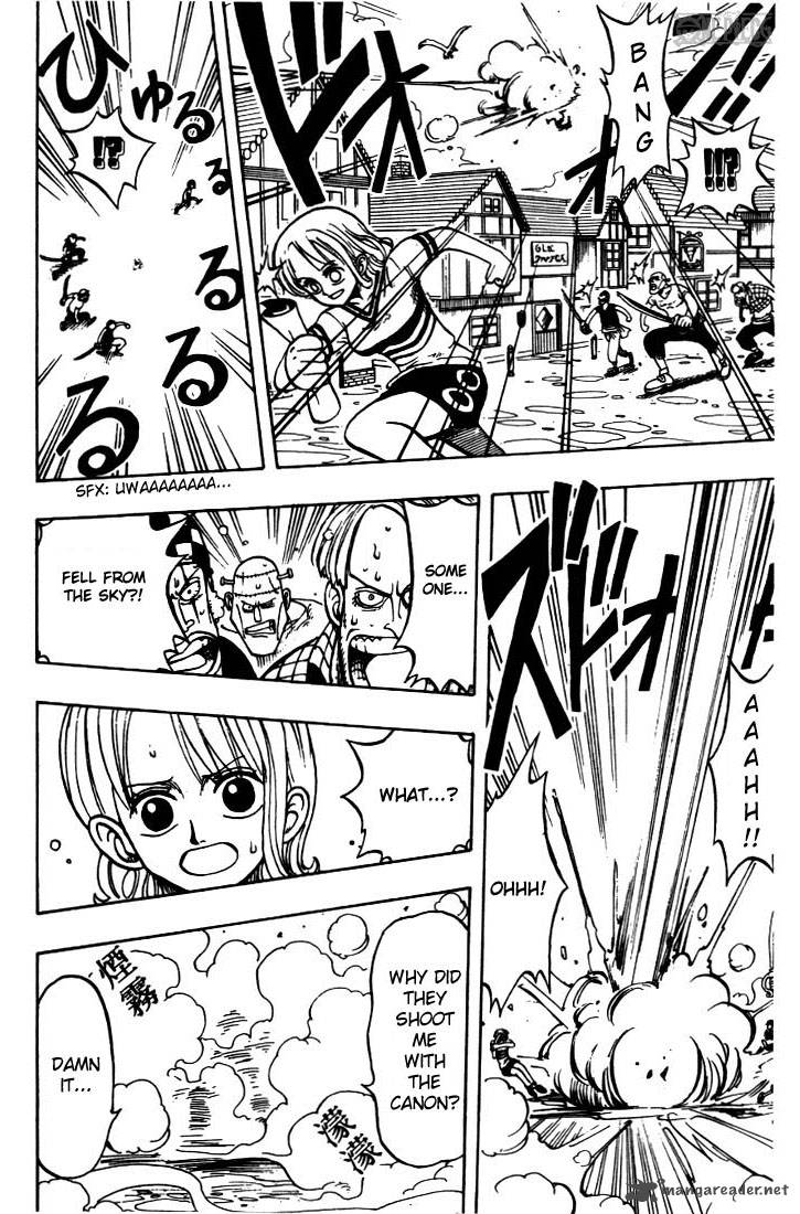 One Piece manga, chapter 8, page 17 of 23