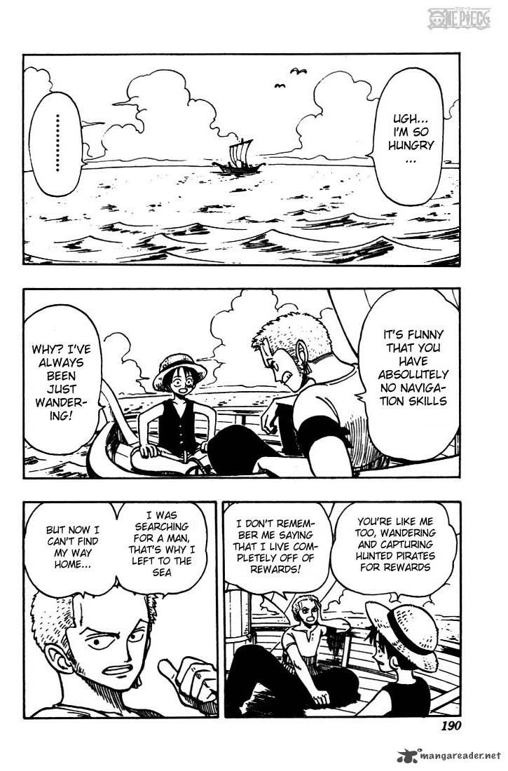 One Piece manga, chapter 8, page 3 of 23