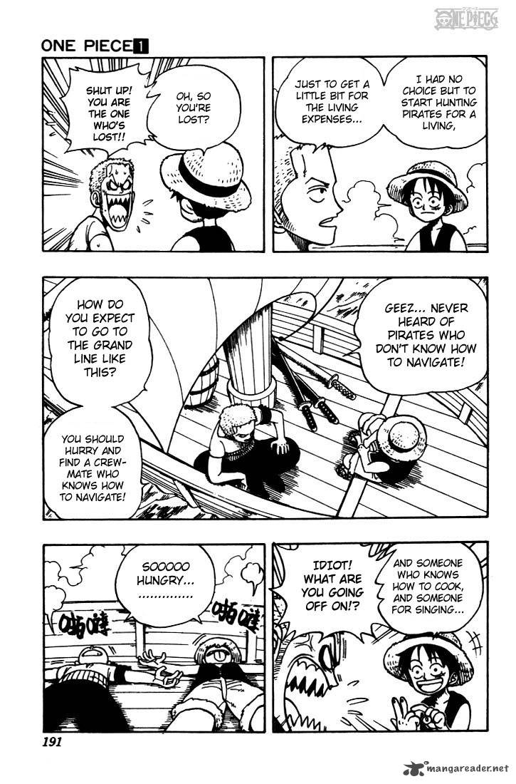 One Piece manga, chapter 8, page 4 of 23