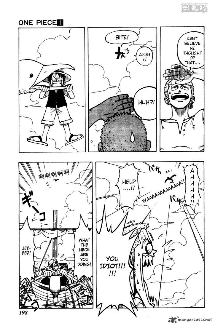 One Piece manga, chapter 8, page 6 of 23