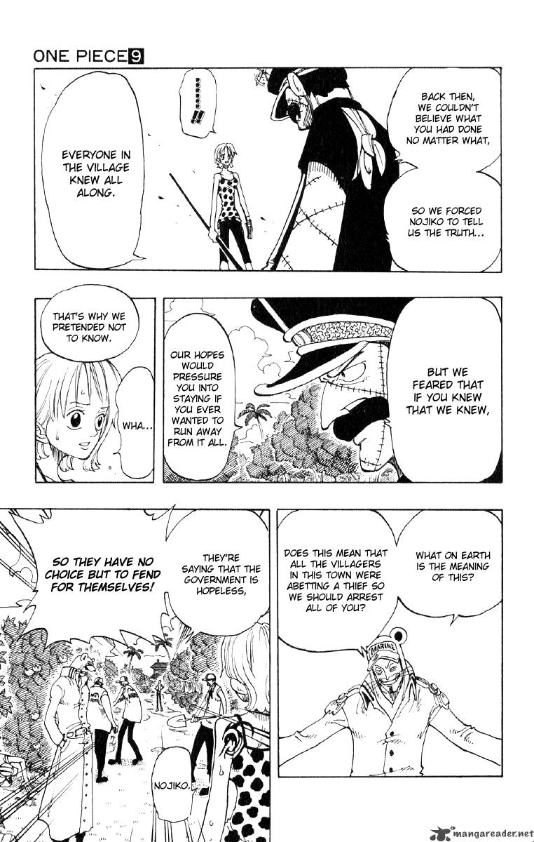 One Piece Chapter 80 page 13 - Chapter 80: A Crime is a Crime