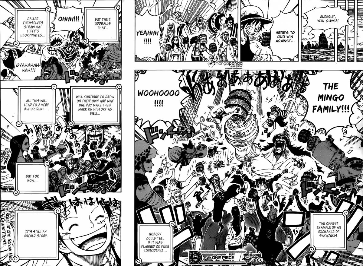 One Piece Chapter 800 page 13 - Chapter 800: Followers's Sake Cups